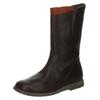 Stiefel THINK "Think Stiefel Nappaleder", Damen, Gr. 39,5, braun (espresso), Nappaleder, casual, Schuhe