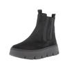 Stiefelette GABOR "Gabor Stiefelette Veloursleder", Damen, Gr. 40, schwarz, Veloursleder, casual, Schuhe