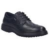 Budapester JOSEF SEIBEL "Erroll 59", Herren, Gr. 46, schwarz, Leder, Lyralochung, elegant, Schuhe, Business Schuh, Budapester mit TEX-Membrane