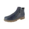 Schnürstiefelette ANDREA CONTI "Andrea Conti Stiefelette Leder", Damen, Gr. 38, blau (dunkelblau), Leder, casual, Schuhe