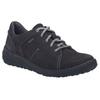 Schnürschuh JOSEF SEIBEL "Ruby 50", Damen, Gr. 37, grau (dunkelgrau), Leder, casual, Schuhe, Freizeitschuh, Komfortschuh mit TEX-Membran