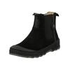 Stiefelette KICKERS "Kickers Stiefelette Leder", Kinder, Gr. 31, schwarz, Leder, casual, Schuhe