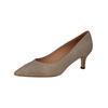 Pumps PETER KAISER "Peter Kaiser Pumps Textil", Damen, Gr. 40, beige (sand), Textil, elegant, Schuhe