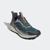 Wanderschuh ADIDAS TERREX "TERREX FREE HIKER 2.0 LOW", Gr. 45, pretea, aurivy, grethr, Synthetik, Textil, sportlich, Schuhe