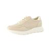 Sneaker PAUL GREEN "Paul Green Sneaker Leder", Damen, Gr. 39, beige (beige, gold), Leder, casual, Schuhe