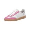 Sneaker RIEKER "Rieker Sneaker Glattleder", Damen, Gr. 39, pink (pink, weiß), Glattleder, casual, Schuhe