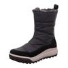 Stiefelette LEGERO "Legero Stiefelette Leder/Textil", Damen, Gr. 36, schwarz, Leder, Textil, casual, Schuhe
