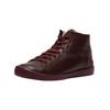 Stiefelette SOFTINOS "softinos Sneaker Leder", Damen, Gr. 39, rot (dunkelrot), Leder, casual, Schuhe