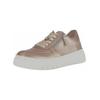 Sneaker GABOR "Gabor Sneaker Leder", Damen, Gr. 37, puder, Leder, casual, Schuhe