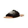 Pantolette STEVE MADDEN "STEVE MADDEN Pantoletten Textil", Damen, Gr. 39, schwarz, Textil, casual, Schuhe