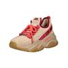 Sneaker STEVE MADDEN "STEVE MADDEN Sneaker Textil", Damen, Gr. 38, orange (beige, orange), Textil, casual, Schuhe