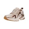 Sneaker STEVE MADDEN "STEVE MADDEN Sneaker Lederimitat/Textil", Damen, Gr. 38, weiß (weiß, gold), Lederimitat, Textil, casual, Schuhe