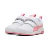 Sneaker PUMA "MULTIFLEX 2 SL V INF", Gr. 26, puma weiß, pinkscape, Synthetik, sportlich, Schuhe
