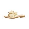 Pantolette PAUL GREEN "Paul Green Pantoletten Lederimitat", Damen, Gr. 40, grau (platin), Lederimitat, casual, Schuhe