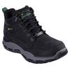 Schnürstiefel SKECHERS "RESPECTED JOHN DEERE-LANDIN", Herren, Gr. 42, schwarz, Leder, casual, Schuhe, Boots mit John Deere Collaboration