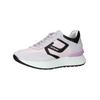 Sneaker NERO GIARDINI "Nero Giardini Sneaker Leder/Textil", Damen, Gr. 40, rosa (schwarz, rosa), Leder, Textil, casual, Schuhe