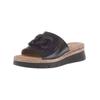 Pantolette GABOR COMFORT "Gabor Comfort Pantoletten Nappaleder", Damen, Gr. 39, schwarz, Nappaleder, casual, Schuhe