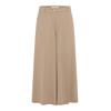 Jogginghose BRAX "Style MELLI S", Damen, Gr. 40K (20), Kurzgrößen, grau (taupe), 53% Polyester, 43% Schurwolle, 4% Elasthan, Hosen