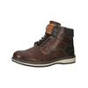 Schnürstiefelette TOM TAILOR "Tom Tailor Stiefelette PU", Herren, Gr. 45, braun (cognac), Synthetik, casual, Schuhe