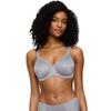 Minimizer-BH TRIUMPH "Essential Minimizer T W X", Damen, Gr. 80, Cup E, grau shadow, Microtouch, Obermaterial: 70% Polyamid, 30% Elasthan, casual, BHs, verkleinert die Brust optisch um eine Cup-Größe