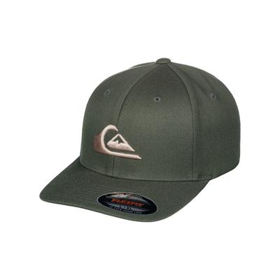 Trucker Cap QUIKSILVER "Mountain And Wave", Herren, Gr. L, grün, Kunstfaser, Caps