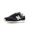Sneaker NEW BALANCE "373", Gr. 39, schwarz, schwarz cement, mosaic grün, Leder, Textil, mehrfarbig, sportlich, Schuhe