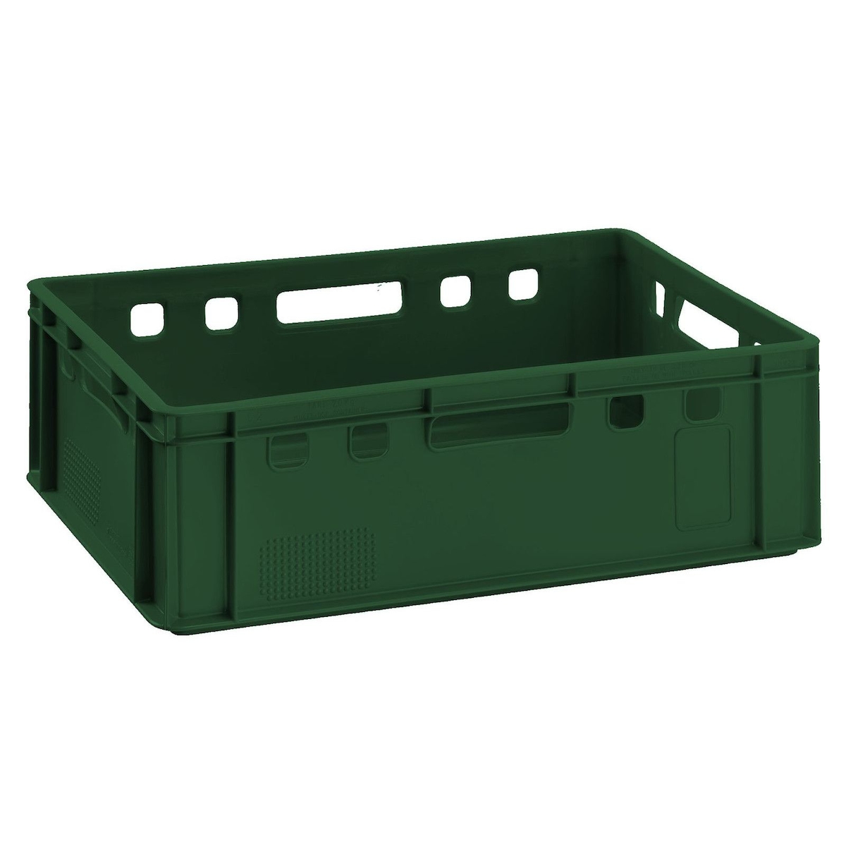 BURI Fleischkisten E2 60x40 Lagerkiste Transportkiste Fleischerkiste lebensmittelecht E2 1 Stück Image