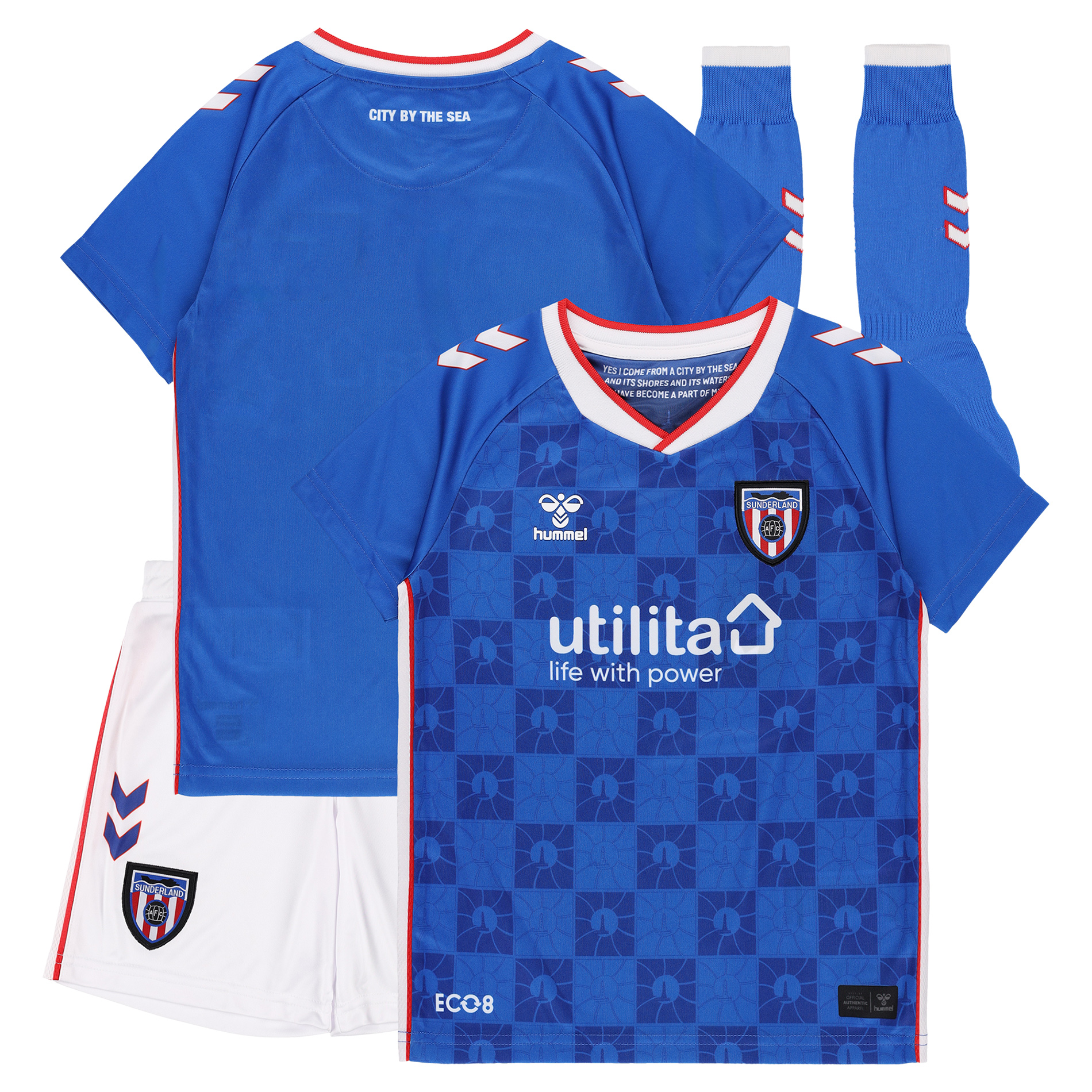 Sunderland Hummel Auswärts-Babyset – 2025/26 Image