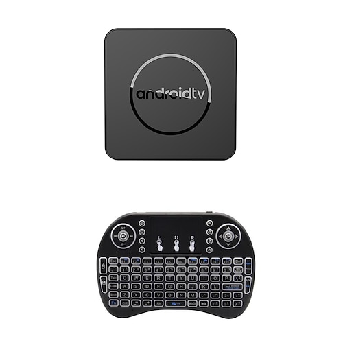 Android TV Box Mortal Q1 Plus CPU Allwinner H313 Supporto 2.4G/5.8G Wi-Fi BT5.2 Assistente Google 2GB RAM 16GB 8GB ROM Smart Home TV Box