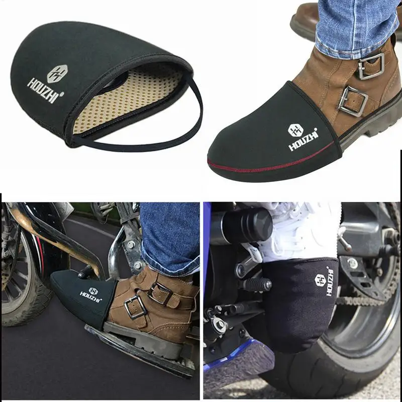 Motorrad Shift Schuh Boot Abdeckung Schutz Getriebe Reflektierende Getriebe Shifter Pad Schuh Schutzfolie Anti-slip Wasserdichte Schuh Cove