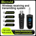 Sistema ricevitore trasmettitore microfono wireless Sistema adattatore XLR 2.4G per sistema PA mixer audio per chitarra con microfono dinamico