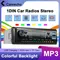 Camecho Autoradio 1 Din stéréo multimédia lecteur MP3 numérique Bluetooth FM SD TF entrée Aux USB téléphone charge Autoradio universelle