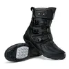 Motorrads tiefel Männer Motorrad Reit schuhe Knöchel schuhe Schalthebel Pads ultra feine Faser oberen Motorrad fahrer Stiefel Größe 37-47