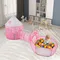 5 pièces/lot tente Portable pour enfants tente de fusée Tipi tente Pop-up pour enfants avec Tunnel rampant tente de jeu en plein air