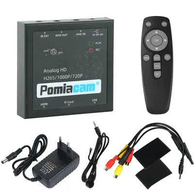 Mini 1CH DVR Video Recorder HDMI Output 1080P HD DVR Real-time preview DMA122 DVR for AHD TVI Cameras Audio and video record