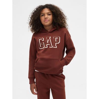 Gap Brown Relaxed Logo Hoodie (4-13yrs)