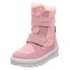 Winterstiefel SUPERFIT "FLAVIA WMS: Mittel", Kinder, Gr. 27, rosa, Veloursleder, Polyester, Leder, casual, Schuhe, Stiefel mit wasserdichtem GORE TEX, Größenschablone zum Download