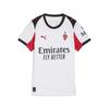 Trainingsshirt PUMA "AC Milan 25/26 Auswärtstrikot Damen", Damen, Gr. XXS, rot (weiß for all time rot), Obermaterial: 100% Polyester; Rippe: 100% Polyester, regular fit, Rundhals, Kurzarm, Shirts