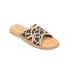 Sandale ROXY "Andreya Leo", Gr. 8(38), leopard print, Obermaterial: 100% Polyester, Futter: 100% Polyester, Laufsohle: 100% TPR, Schuhe