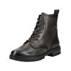 Schnürstiefelette ARA "Ara Stiefelette Glattleder", Damen, Gr. 39, grün (forest), Glattleder, casual, Schuhe