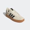 Sneaker ADIDAS SPORTSWEAR "VL COURT 3.0", Gr. 44,5, aluminium, core schwarz, gold metallic, Leder, Synthetik, sportlich, Schuhe, inspiriert vom Design des adidas samba, Topseller