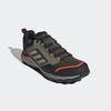 Trailrunningschuh ADIDAS TERREX "TRACEROCKER 2.0 GORE-TEX TRAILRUNNING", Gr. 41, grün (olive strata, ch solid grau, semi impact orange), Textil, sportlich, Schuhe, wasserdichte Trailrunningschuhe
