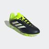 Fußballschuh ADIDAS PERFORMANCE "COPA PURE 3 CLUB FIRM/MULTI-GROUND KINDER", Gr. 31, core schwarz, cloud weiß, lucid lemon, Synthetik, sportlich, Schuhe, geeignet für Rasen- und Kunstrasenplätze
