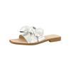 Pantolette PAUL GREEN "Paul Green Pantoletten Lederimitat", Damen, Gr. 40,5, silber (metallic silber), Lederimitat, casual, Schuhe