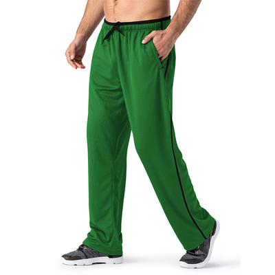 Men's Sweatpants Trousers Straight Leg Sweatpants Patchwork Pocket Elastic Waist Color Block Comfort Sports Outdoor Daily Fashion Casual Black / Red BlackGrey Micro-elastic