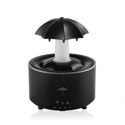 Colorful Raindrop Aromatherapy Machine Rotating Water Drop Humidifier Remote Control Home Office Water Replenishment Purifier