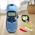 Dymo LT100H étiqueteuse adhésive Dymo LetraTag LT-100H imprimante d'étiquettes Machine d'étiquettes portable bricolage Dymo 12mm LT bande 91201 91200