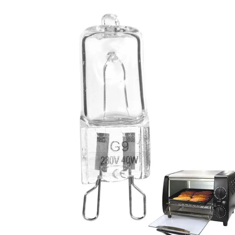 2PCS 40W G9 Ofen Licht Hohe Temperatur Beständig 110V/220V Halogenlampe Lampe Für Kühlschränke Öfen fans