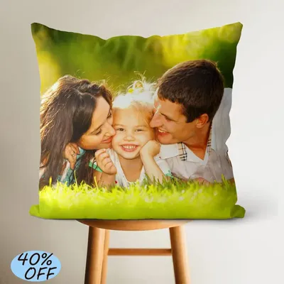 Benutzerdefiniertes Foto-Wurfkissen, personalisiertes Erkerfenster-Dekor, Jahrestag, Andenken, Geschenk, Familie, Erinnerungskissen, Heimdekoration, weiches Kissen Image