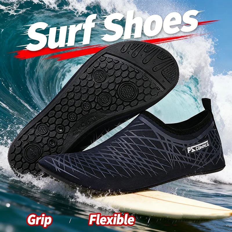 Tauchschuhe Damen Aquaschuhe Herren Strand Schwimmen Wasser Sneaker Fitness Tanz Schwimmen Surfen Schnorchelschuhe Image